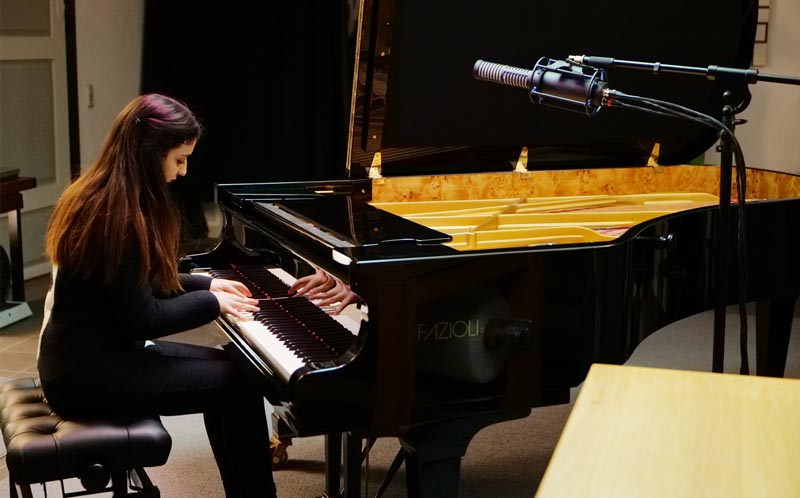 Stockfisch Records (GERMANY), Leyla Zeynalova Piano Session with RS-2