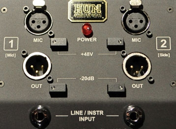 ADDITIONAL HIGH IMPEDANCE INSTRUMENT/LINE TRS INPUTS