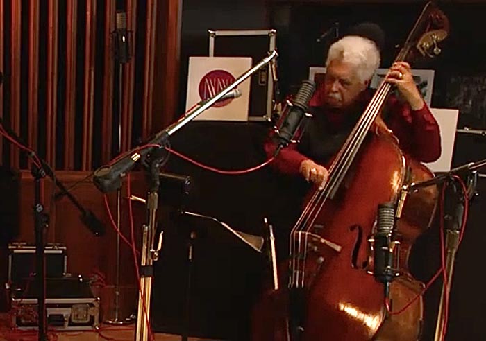 ARM-1S during Rufus Reid session, EastSideSound, (USA)