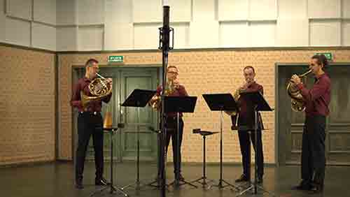 Hornet Quartet - Filharmonia Baltycka (POLAND), Engineered by Igor Budaj, RS-2 only recording